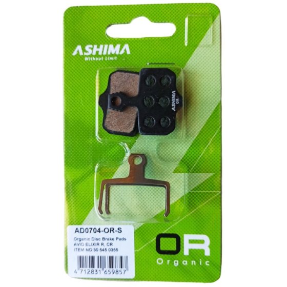 Ashima Pastiglie Avid Elixir -Sram Level TL-T Organiche